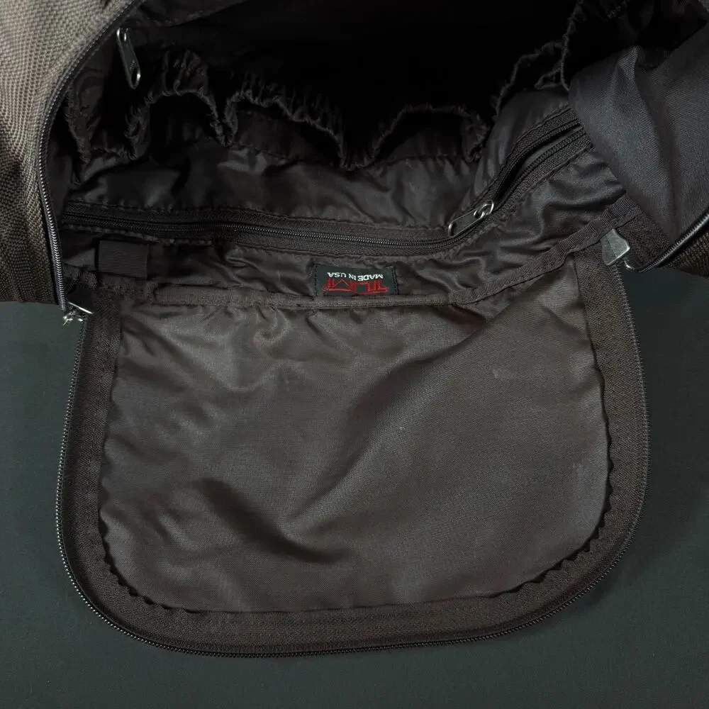 Tumi Duffle Travel bag Nylon Brown Unisex vintage Made in USA